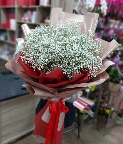 Букет цветов из: Гипсофила в Дальнегорске
