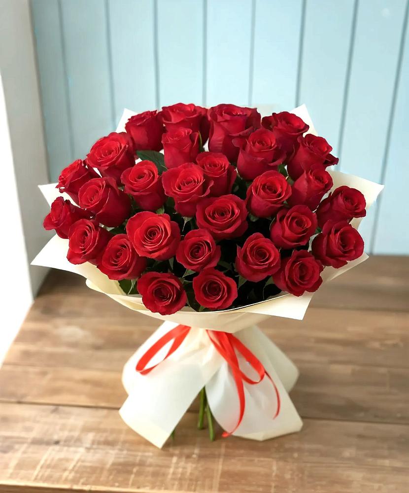 Букет 29 Красных роз в Дальнегорске