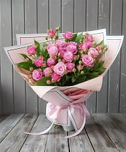 Букет Розовый кустик #REPLACE_PRED# Дальнегорске