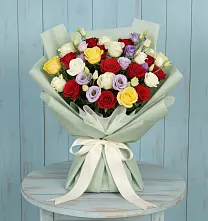 Букет цветов из:  Розы #REPLACE_PRED# Дальнегорске