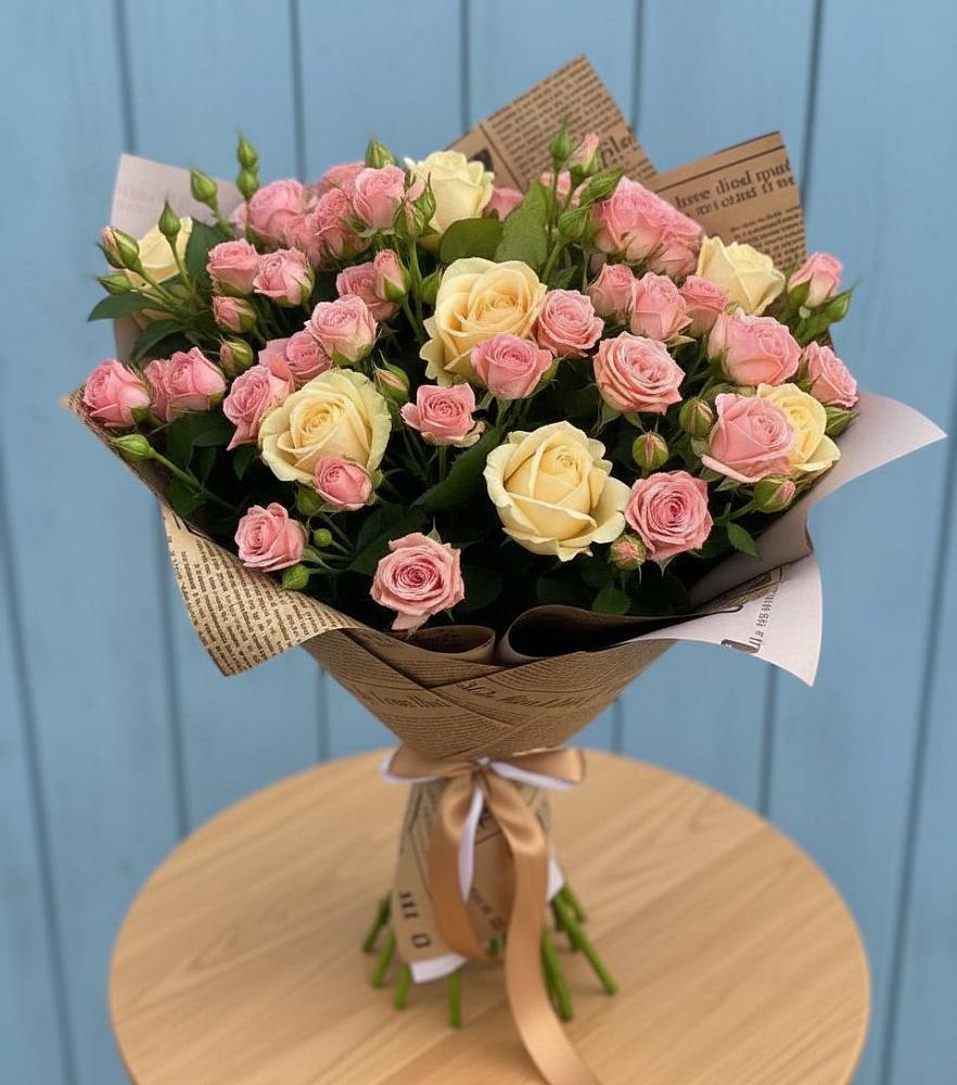 Букет цветов из: Розы в Дальнегорске