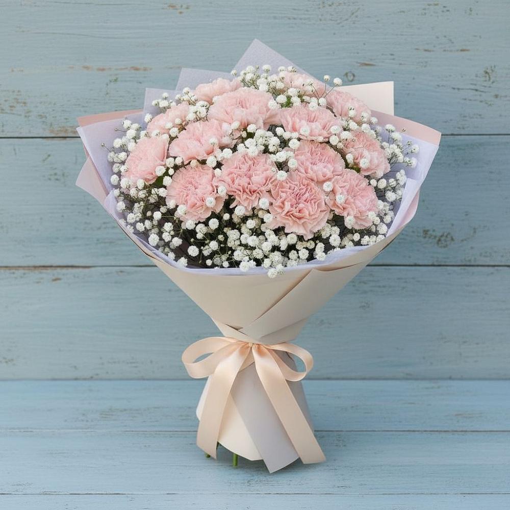 Букет цветов из: Гвоздики в Дальнегорске