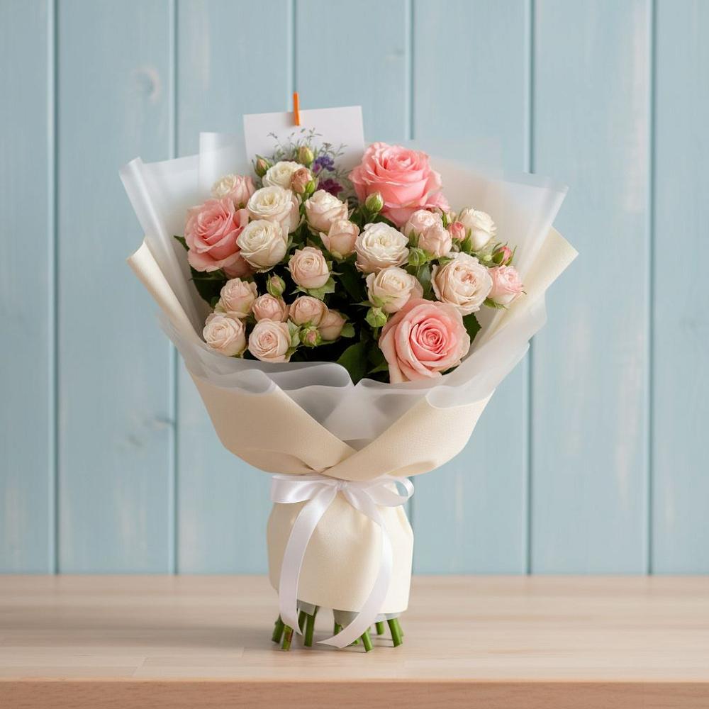 Букет цветов из: Розы в Дальнегорске