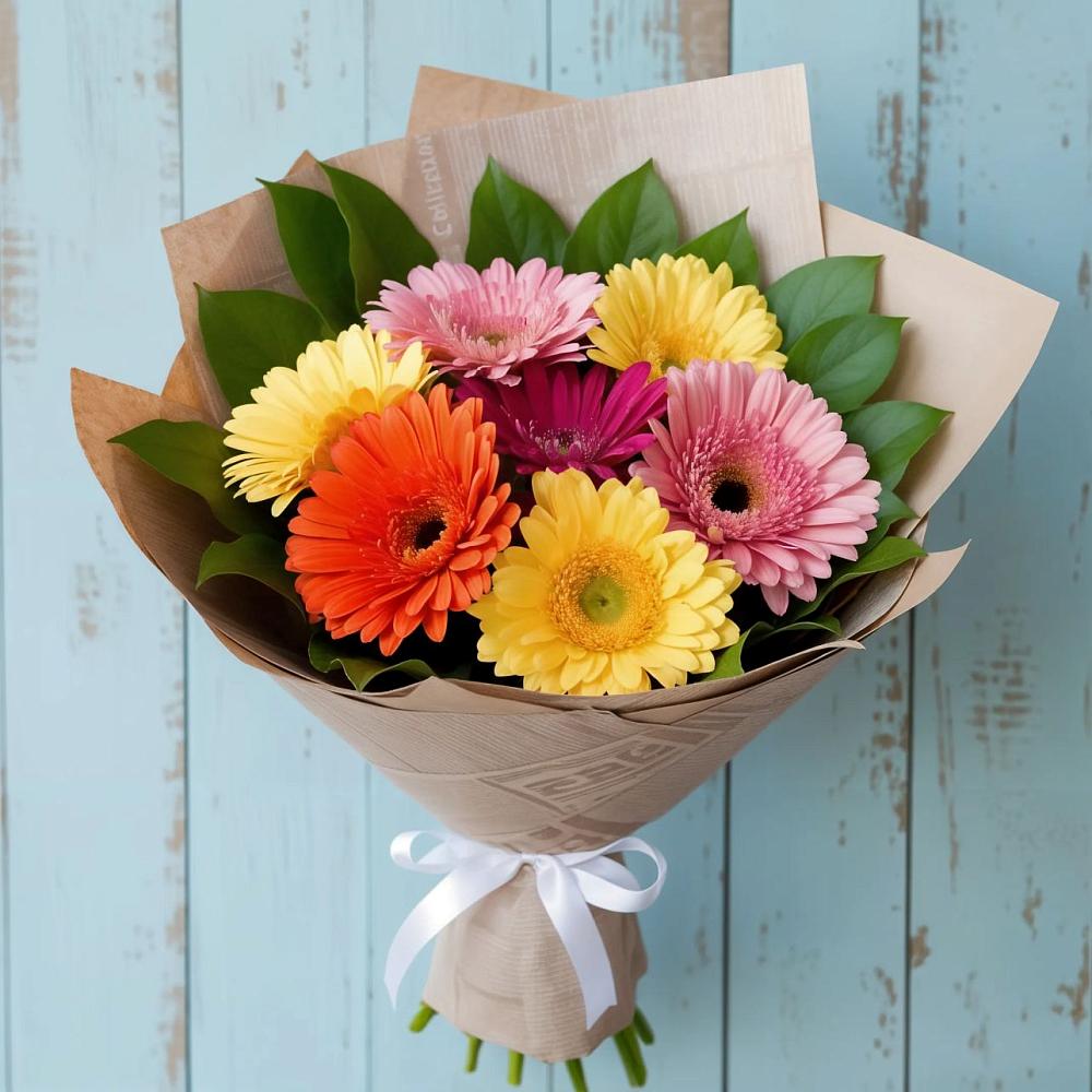 Букет цветов из: Герберы в Дальнегорске