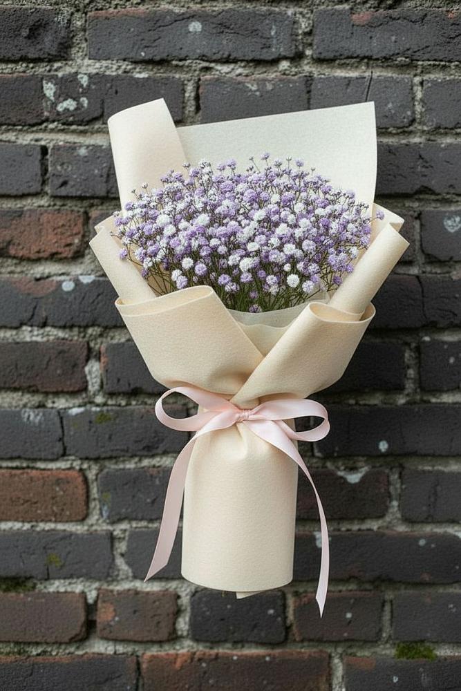 Букет цветов из: Гипсофила в Дальнегорске