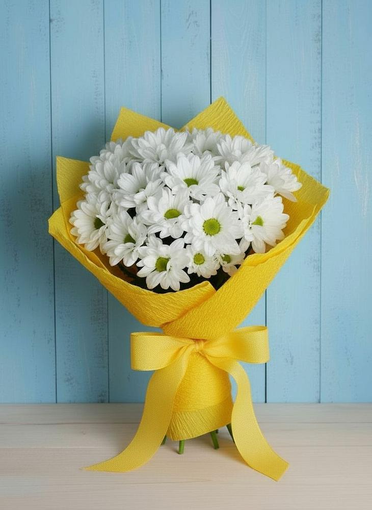 Букет цветов из: Хризантемы в Дальнегорске