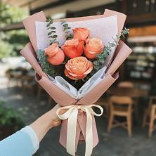 Букет цветов из:  Розы в Дальнегорске