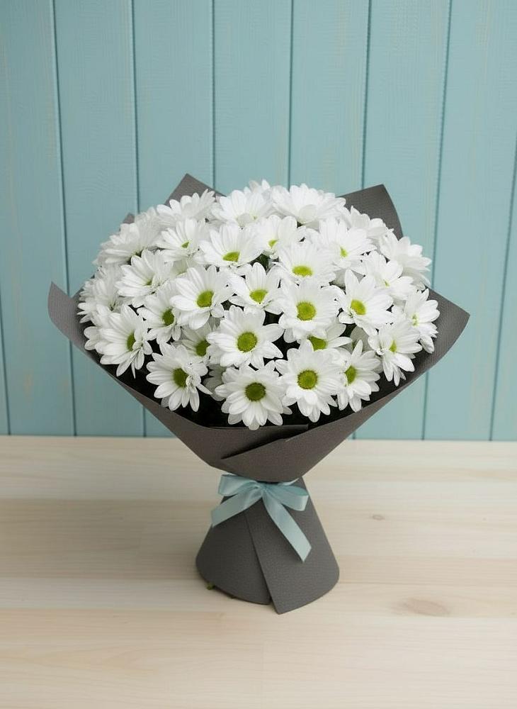 Букет цветов из: Хризантемы в Дальнегорске