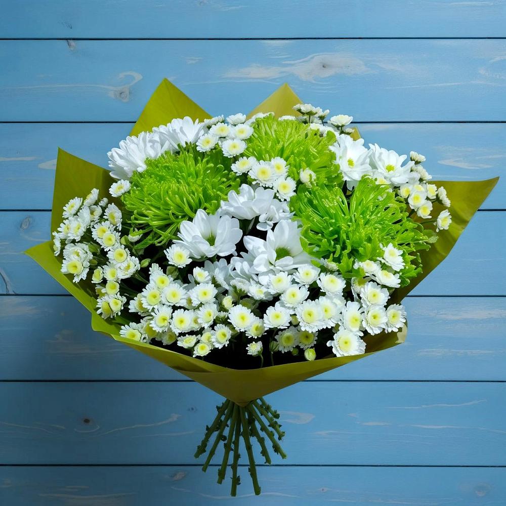 Букет цветов из: Хризантемы в Дальнегорске