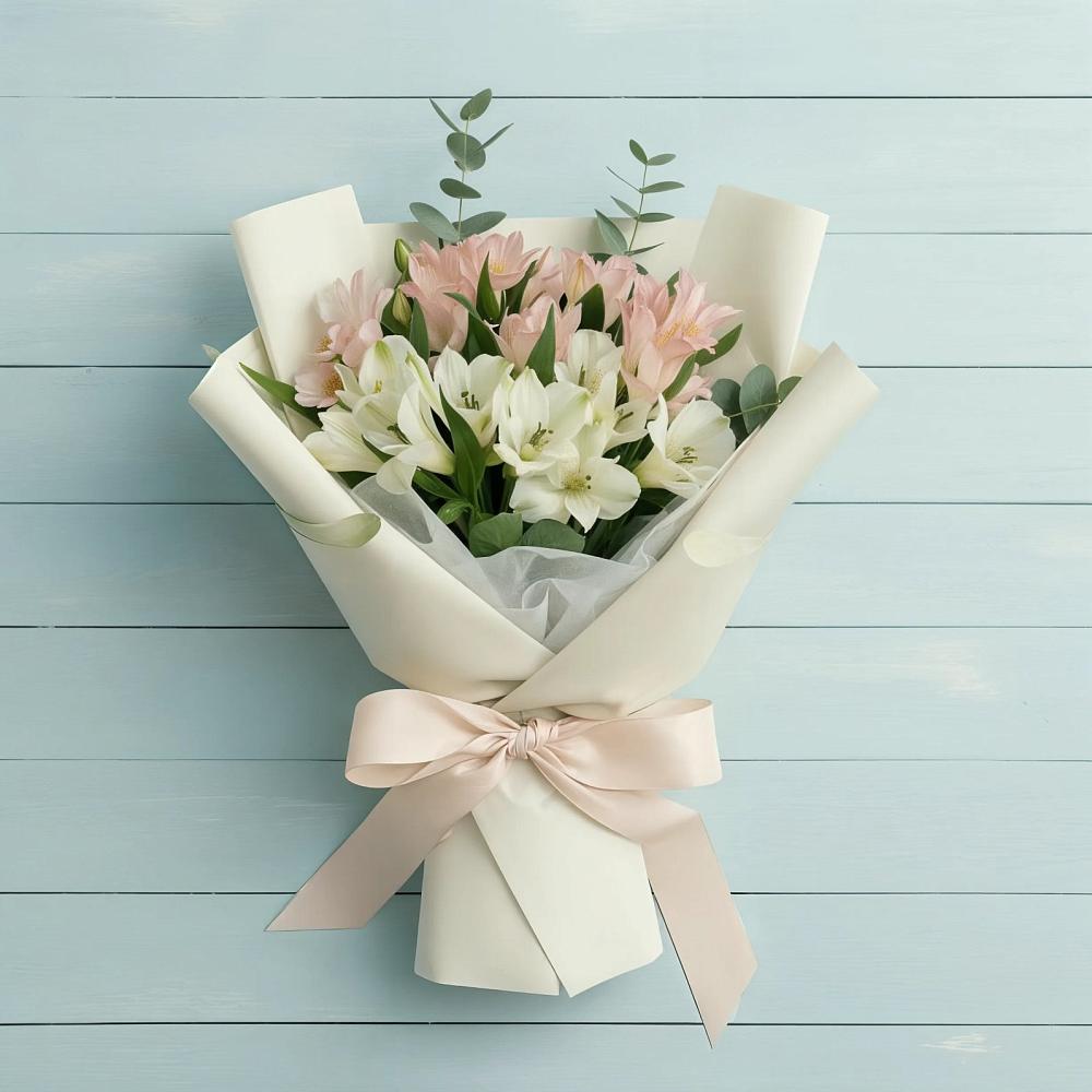 Букет цветов из: Альстромерии в Дальнегорске