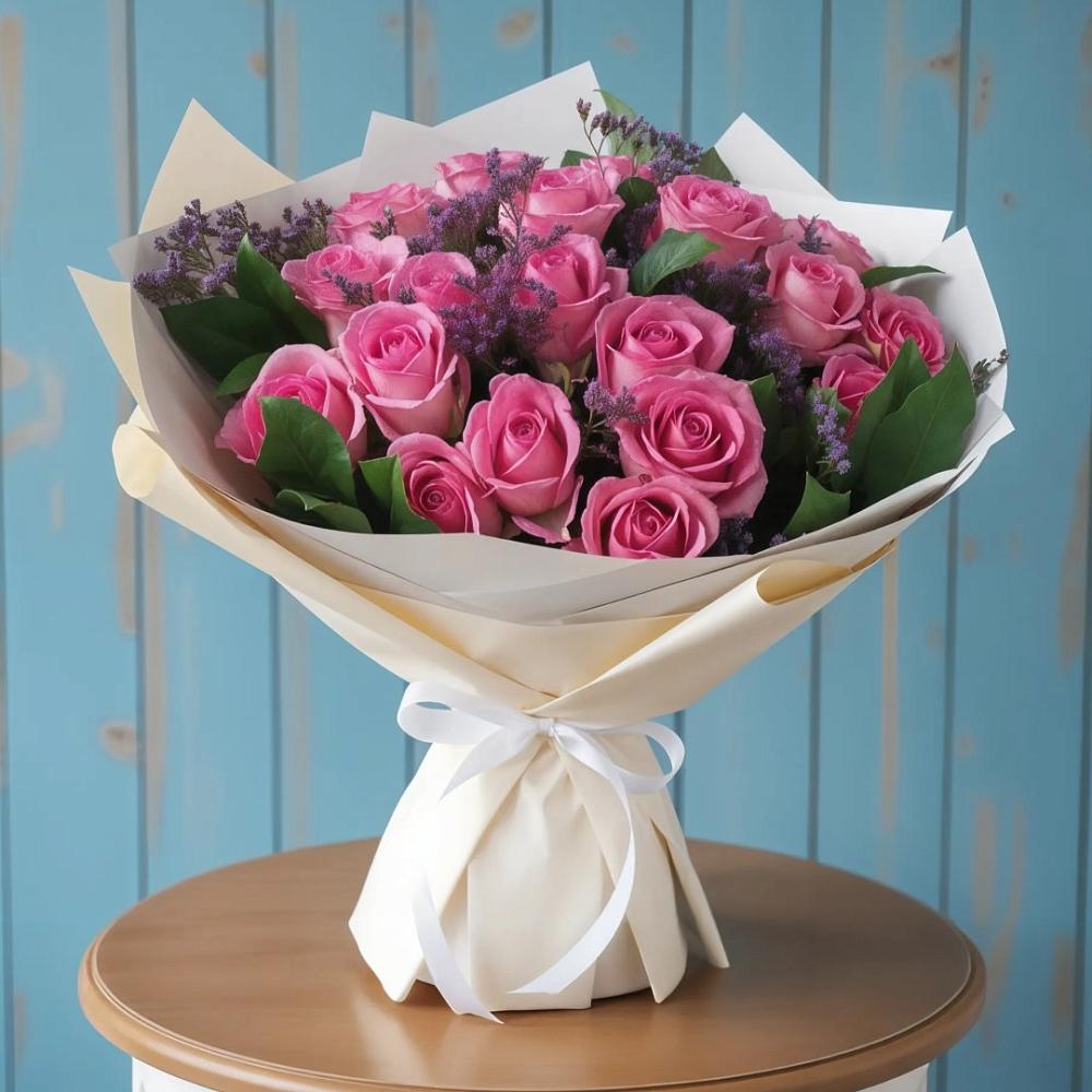 Букет цветов из: Розы в Дальнегорске