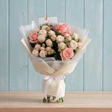 Букет цветов из:  Розы в Дальнегорске